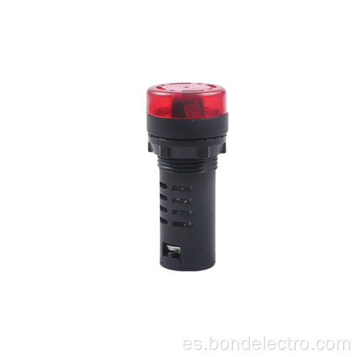 Indicador LED AD22-22MSD con zumbador